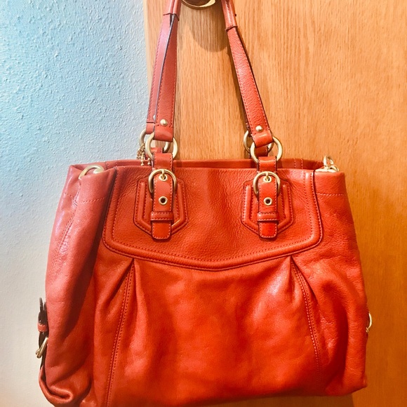 Coach leather bag - Picture 2 of 8